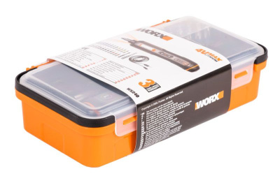 Отвертка WORX WX240 4V (2.5Нм) аккумуляторная с набором бит 26 шт