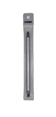 Бита двухсторонняя PZ2/SL 6x1,0 160 мм Industrial Felo 06120604