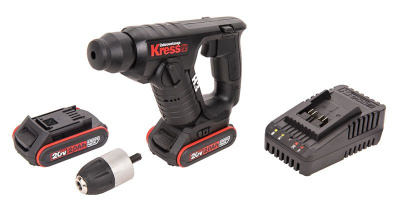 Перфоратор-дрель KRESS H3 KU381 20V (1,5 Дж) аккумуляторный