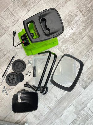 Измельчитель с ящиком Greenworks GACSB 2500W (40мм)