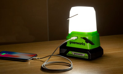 Фонарь светодиодный Greenworks G24LA500 24V 3501007 (500лм) аккумуляторный