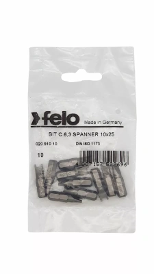 Бита Spanner 10 серия Industrial, 10 шт Felo 02091010