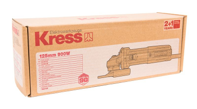 Угловая шлифмашина (болгарка) KRESS KU704 900Вт (125мм) электрическая