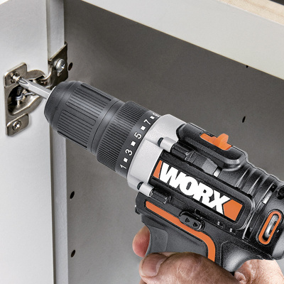 Дрель-шуруповерт WORX WX128 12V (25Нм) аккумуляторная
