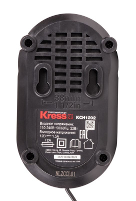 Зарядное устройство KRESS KCH1202 12V 1.5A