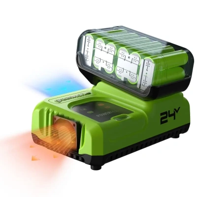 Ультрабыстрое зарядное устройство Greenworks G24C8 24V 2958707 (8 A)