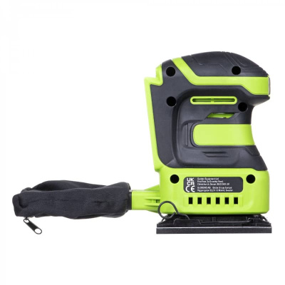 Вибрационная шлифмашина Greenworks 24V (11000 кол/мин) аккумуляторная