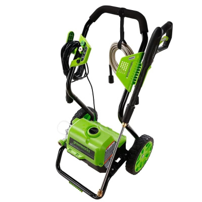 Мойка высокого давления Greenworks GPW2000 2000W (140 бар) электрическая