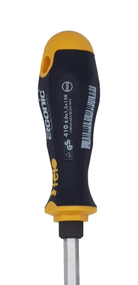 Отвертка плоская шлицевая с шестигранным лезвием Ergonic SL 8,0x1,2 Felo 41008540