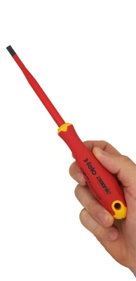 Отвертка диэлектрическая SL 6,5х1,2 E-Slim Ergonic Felo 41396590