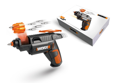 Отвертка WORX WX254 4V (3Нм) SD Slide Driver аккумуляторная