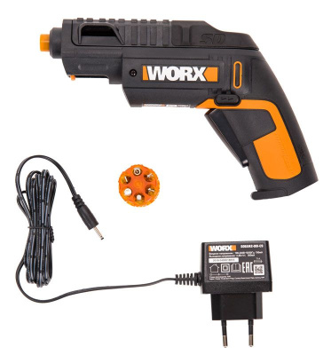 Отвертка WORX WX254 4V (3Нм) SD Slide Driver аккумуляторная