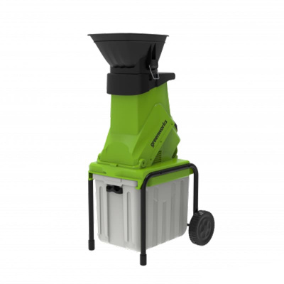 Измельчитель с ящиком Greenworks GACSB 2500W (40мм)