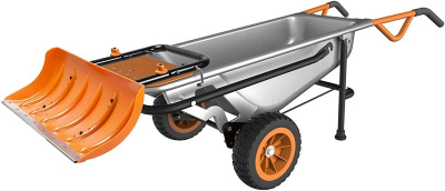 Насадка отвал для садовой тележки Aerocart WORX WA0230