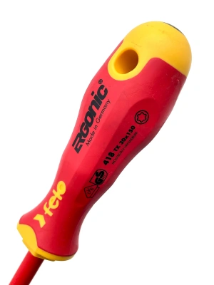 Отвертка диэлектрическая Ergonic TX30х150 Felo 41830390