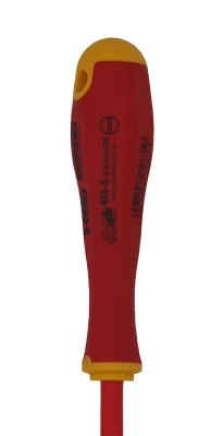 Отвертка диэлектрическая Felo Ergonic E-Slim (SL 3,5х0,6) 41393590